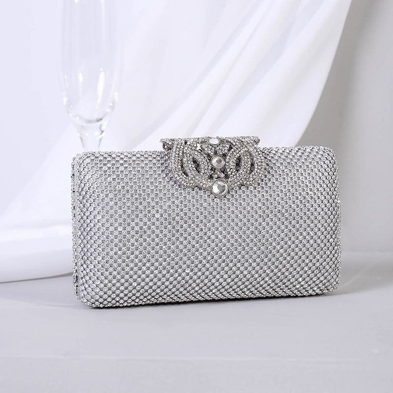Wholesale Oxford Cloth Diamond Chain Clutch Bag